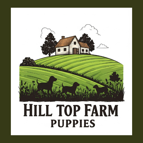 Hill Top Farm Puppies Logo